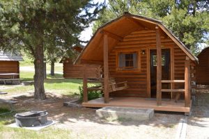 cabin au camping koa West Yellowstone