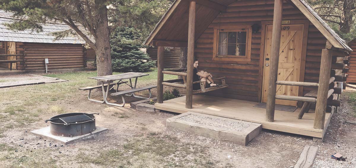 dormir dans une cabin au camping koa Westgate