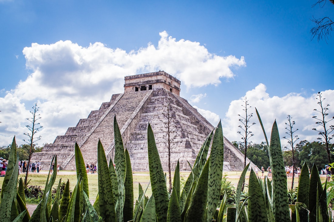 pyramide maya à Chichen Itza