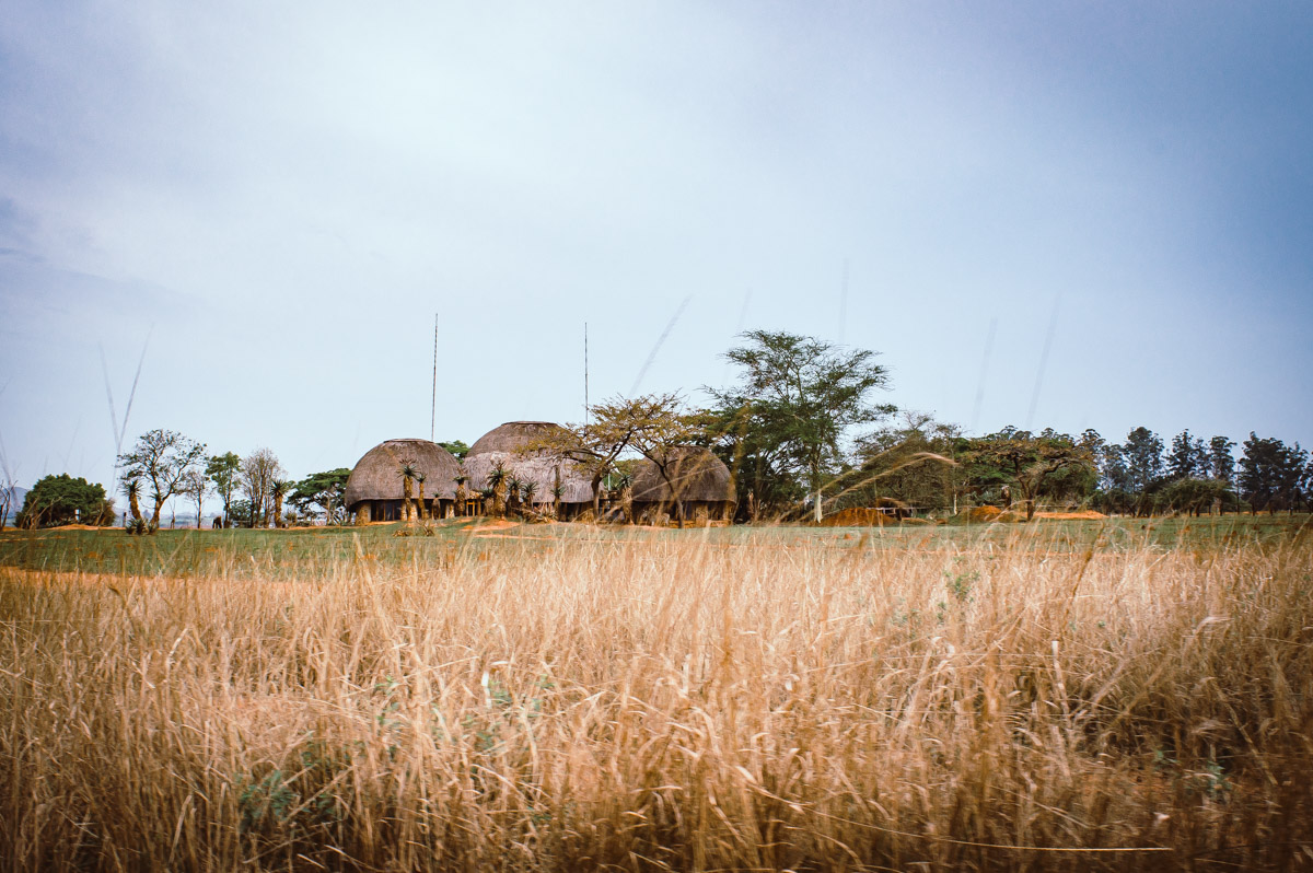 hutte de la réserve de Mlilwane