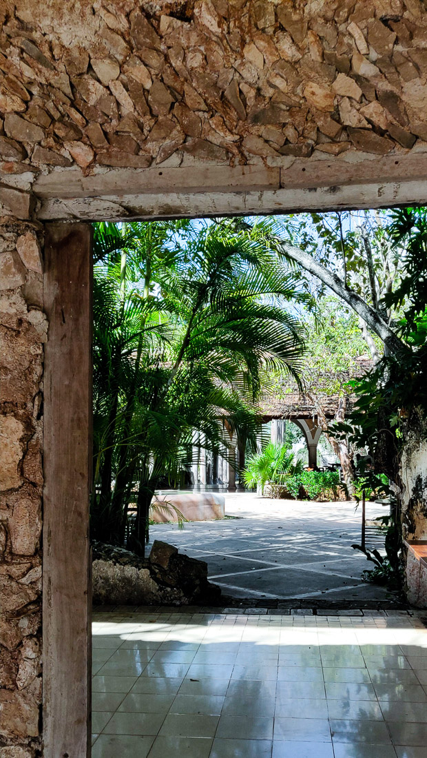 jardin hacienda Pedro de Ochil