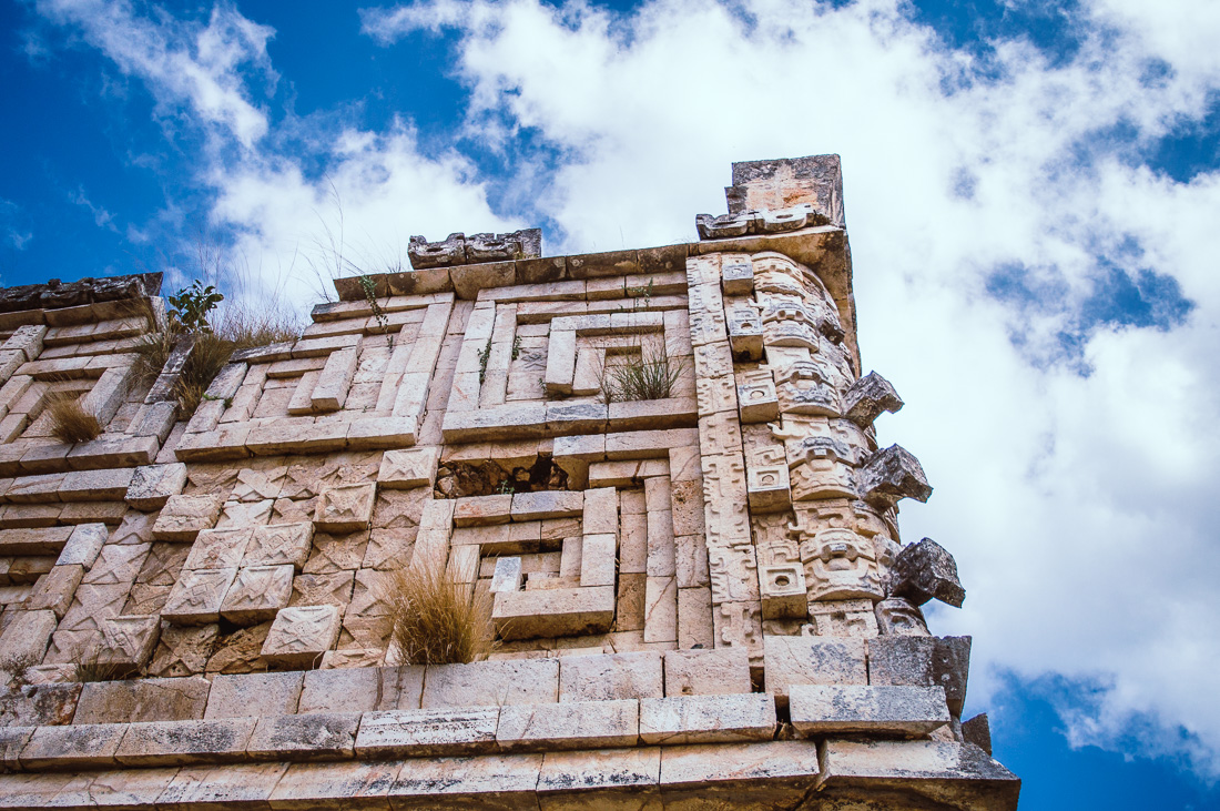 fresque maya à Uxmal