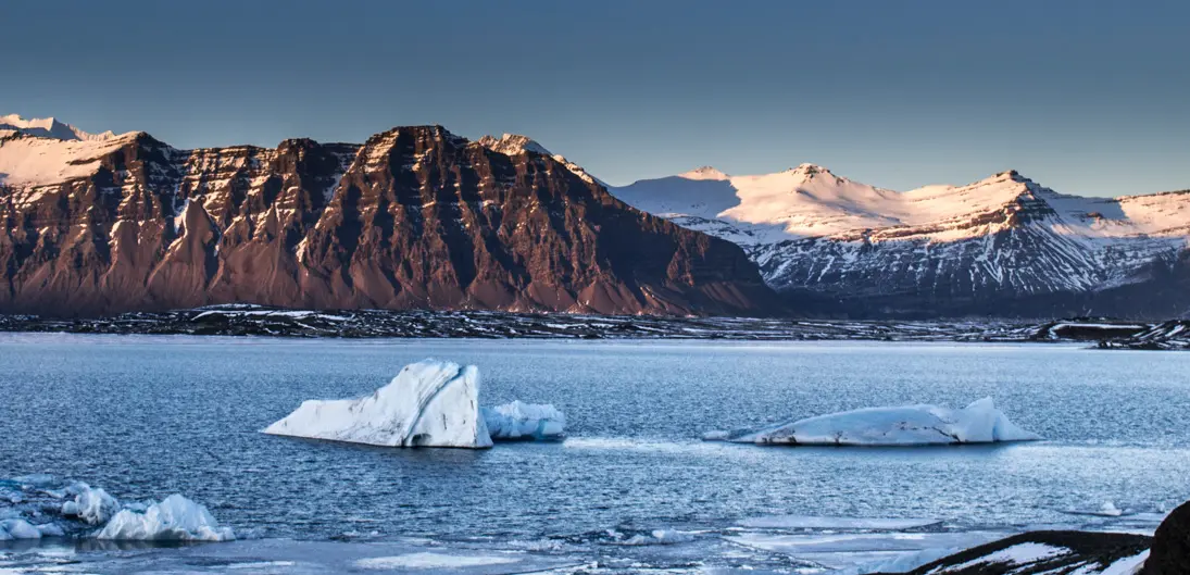 icebergs sur le lagon Jökulsárlón