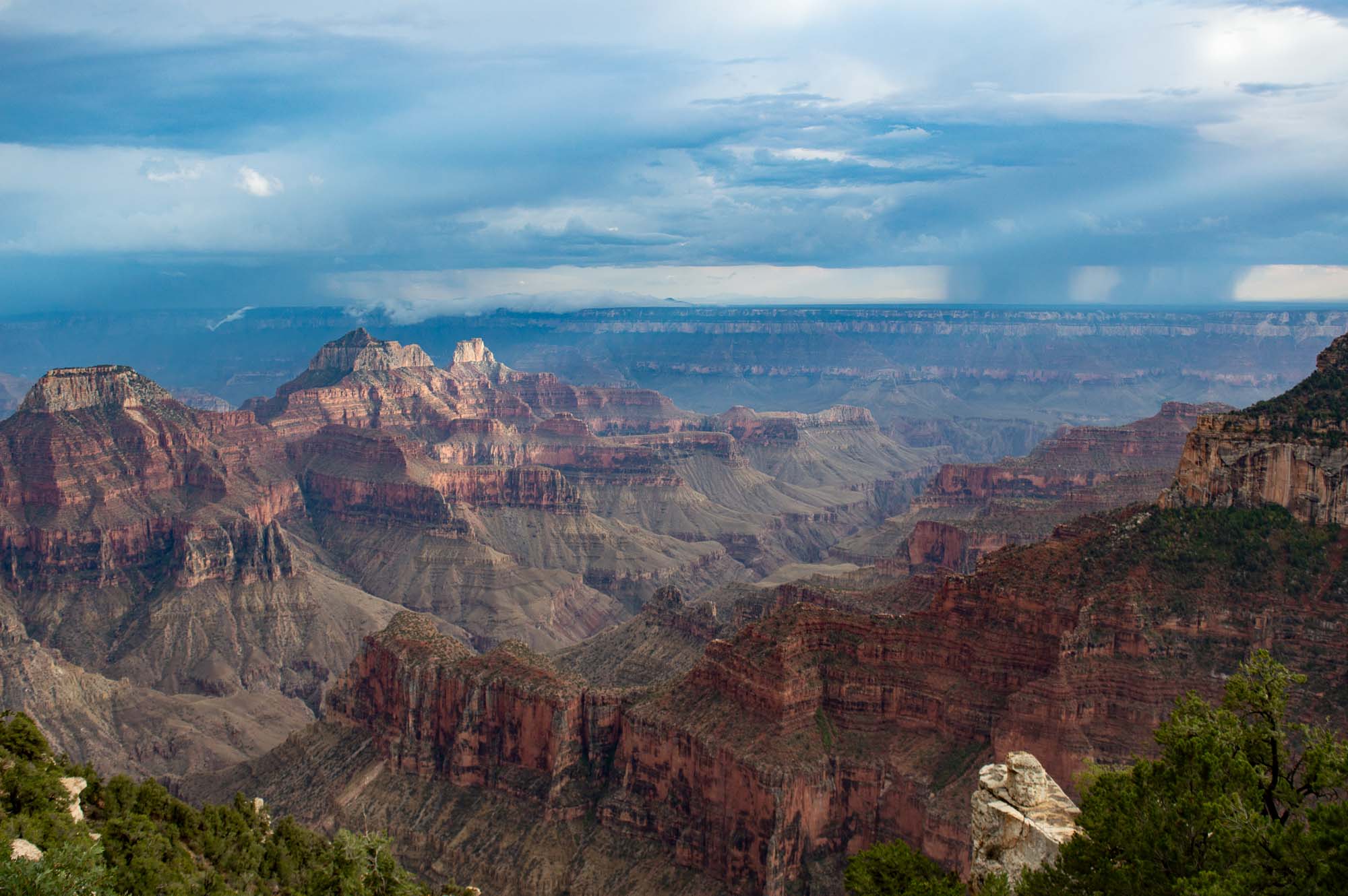 Voir le Grand Canyon aux USA :              côté North Rim