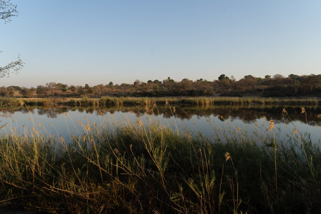 fleuve Okavango à Rundu