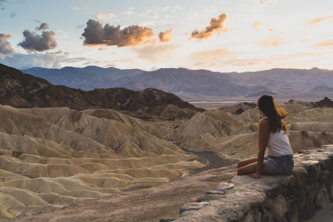 regarder le sunset a Death Valley