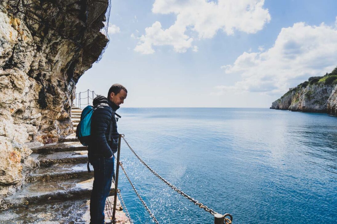 visiter les grottes de la côte adriatique