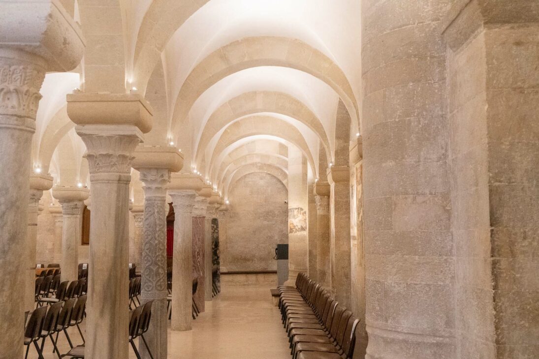 intérieur de la cathédrale d'otrante