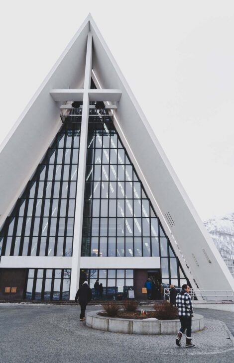 cathédrale arctique à Tromsdalen
