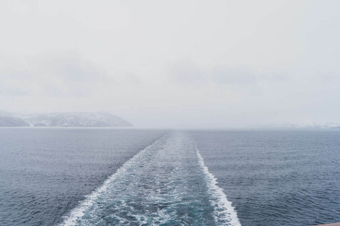 naviguer sur l'Hurtigruten