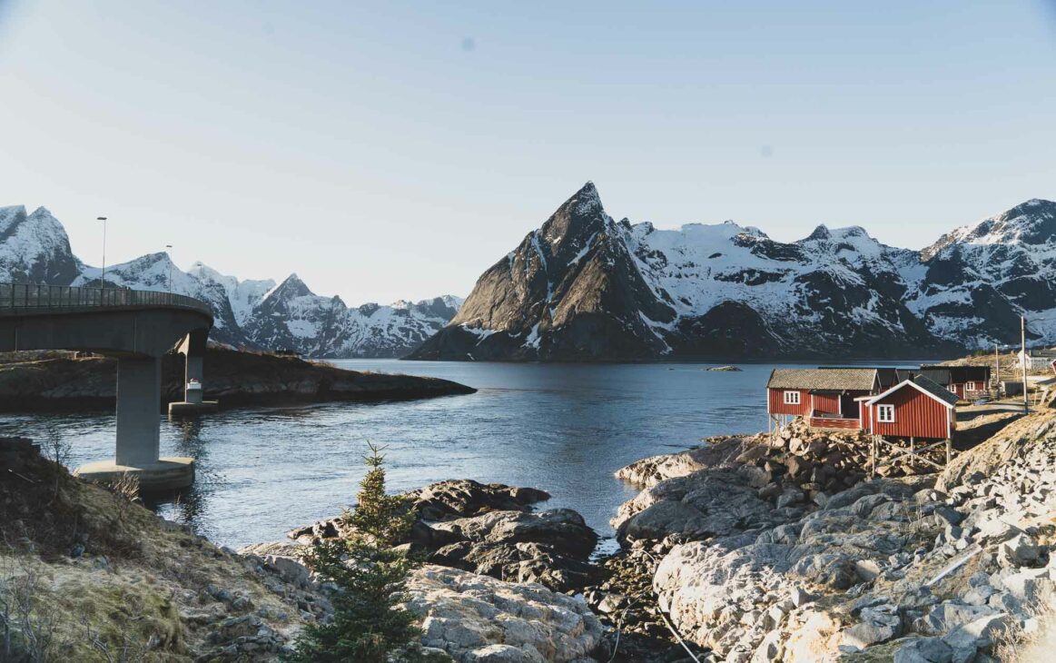 cabanes rouges de Hamnoy