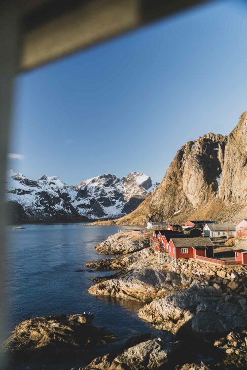 vue sur Hamnoy depuis le pont