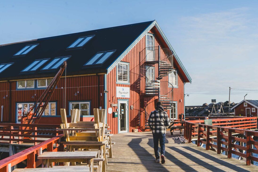 balade dans le village de A lofoten