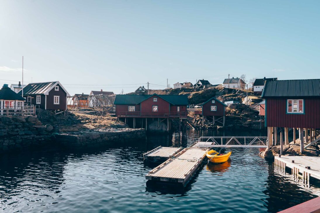 port du village de A