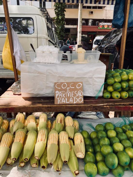 stand du marché d'Ipanema