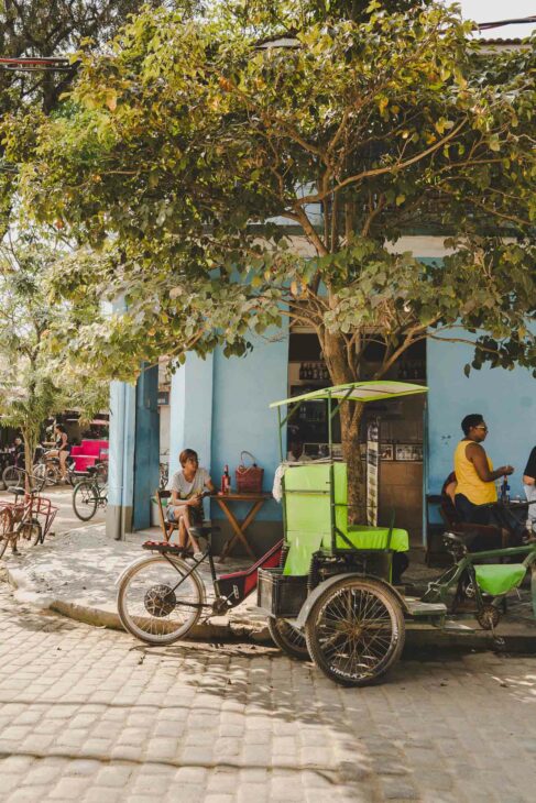 tuc tuc sur l'île de paqueta