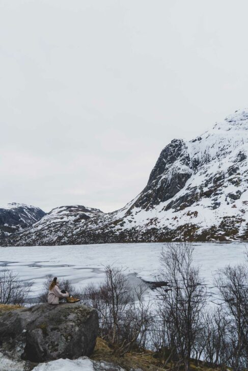 mer givrée vers nusfjord