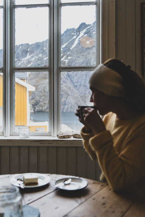 café à Nusfjord