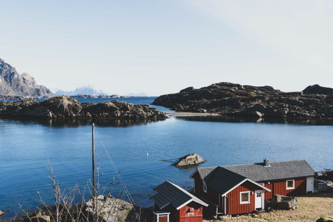 îlots dans les lofoten