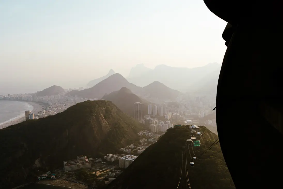 vue sur la baie de rio depuis le pain de sucre