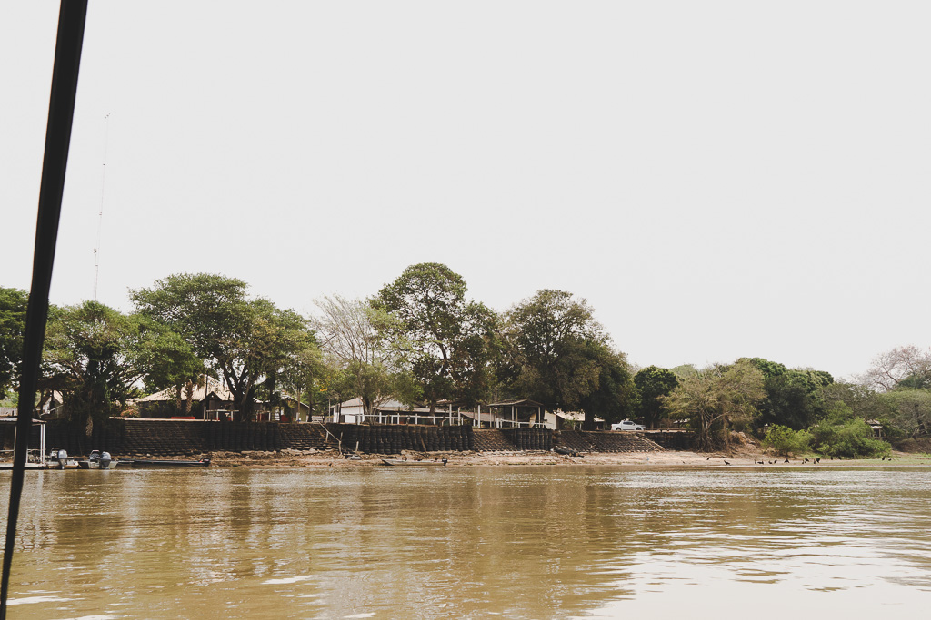 pousada Porto Joffre pantanal southwild vue depuis la rivière